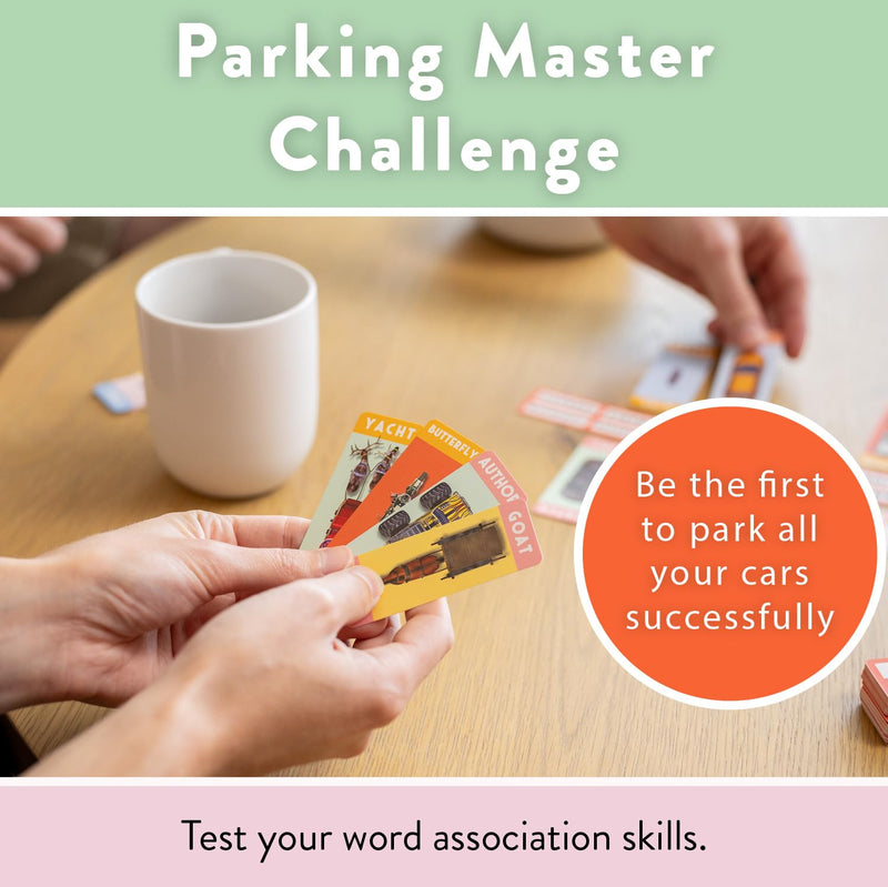 Parkade Board Game - Word Games and Parking Cars - Party Game for Friends and Family Game Night - 5-15 Minutes for 3-13 Players