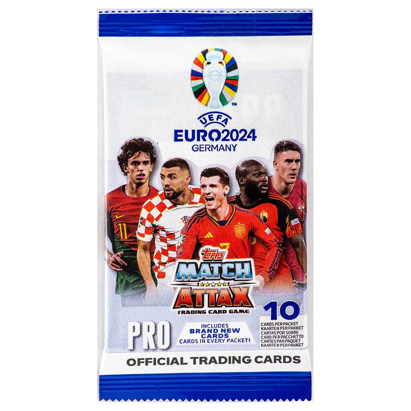 Topps EURO 2024 Match Attax Premium Pack (10 Cards), 5053307067950