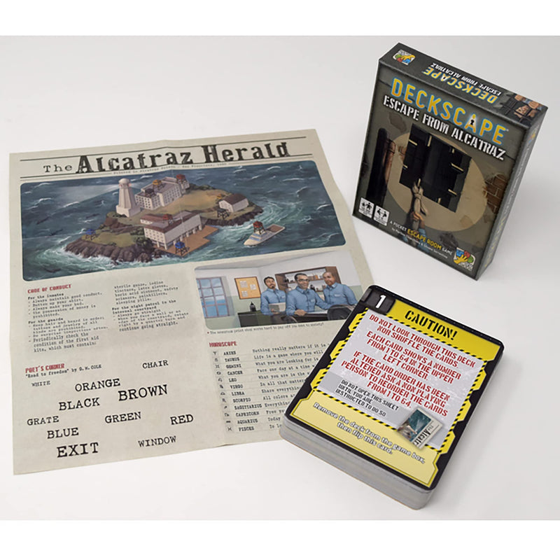 Deckscape: Escape from Alcatraz Card Game