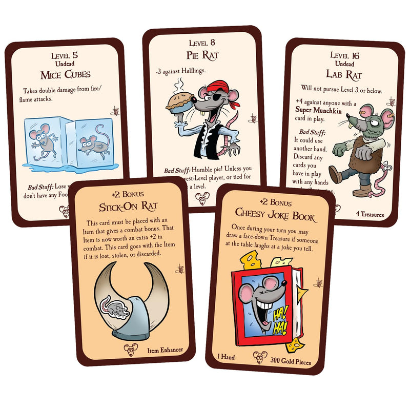 Steve Jackson Games Munchkin Rats Card Game Expansion