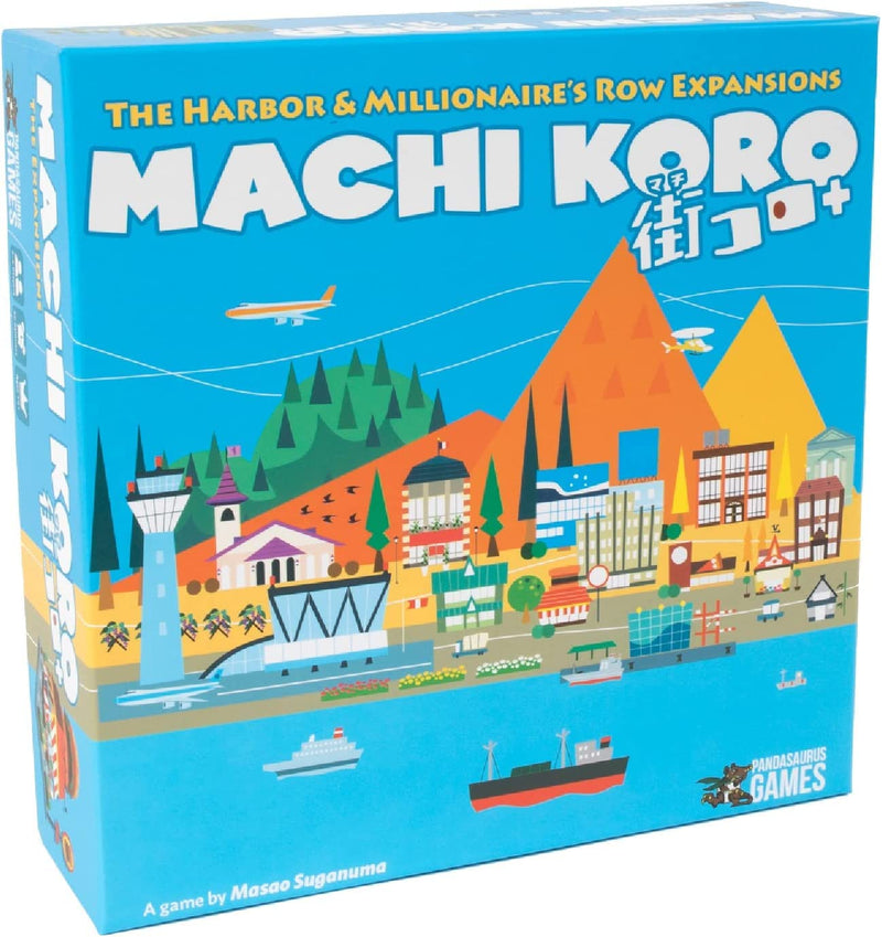 Pandasaurus Games Machi Koro - Family-Friendly Board Games - Adult Games for Game Night - Card Games for Adults, Teens & Kids (2-4 Players)