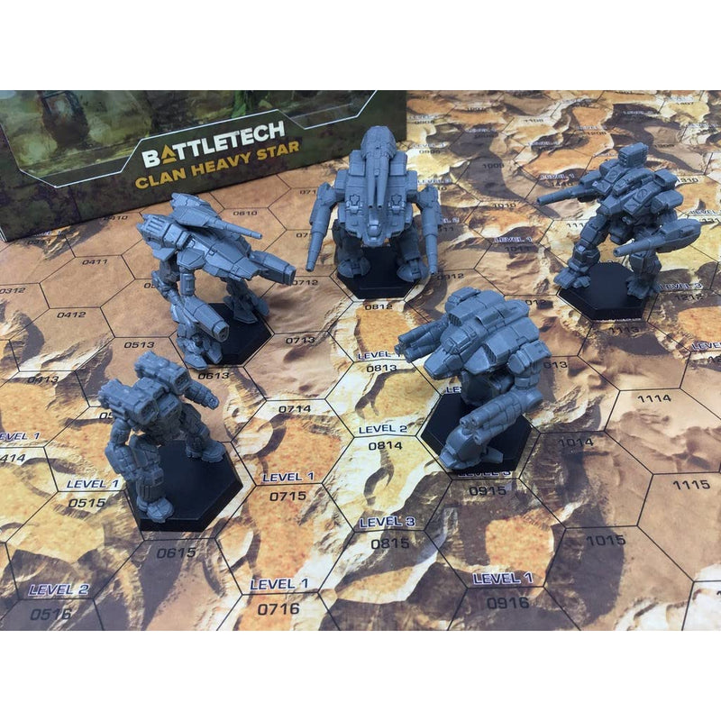 BattleTech Mini Force Pack: Clan Heavy Star