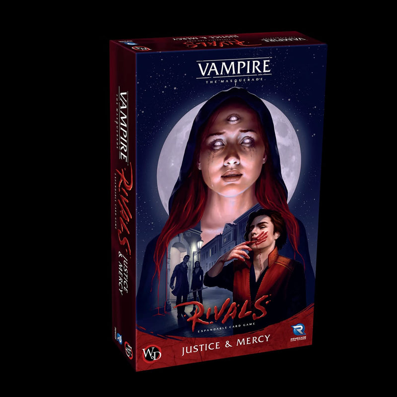 Renegade Game Studios Vampire: The Masquerade Rivals Expandable -Card Game: Justice & Mercy - Clan Card Game, Ages 14+, 2-4 Players, 30-70 Min