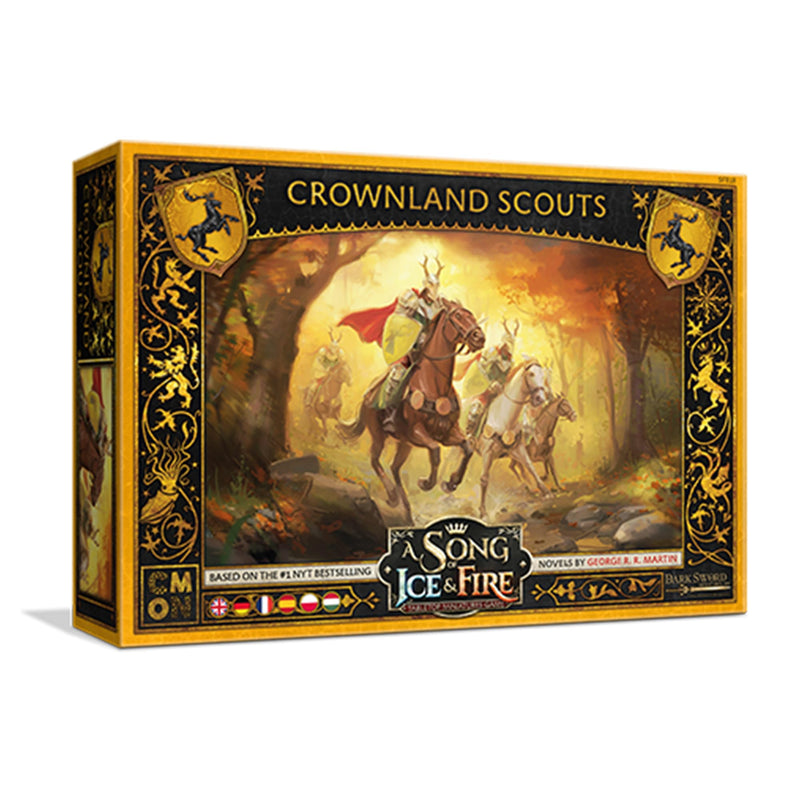 CMON A Song of Ice and Fire Tabletop Miniatures Game Crownland Scouts Unit Box (Multilingual Edition) Strategy Game for Adults, Ages 14+, 2+ Players, 45-60 Minute Playtime, Made