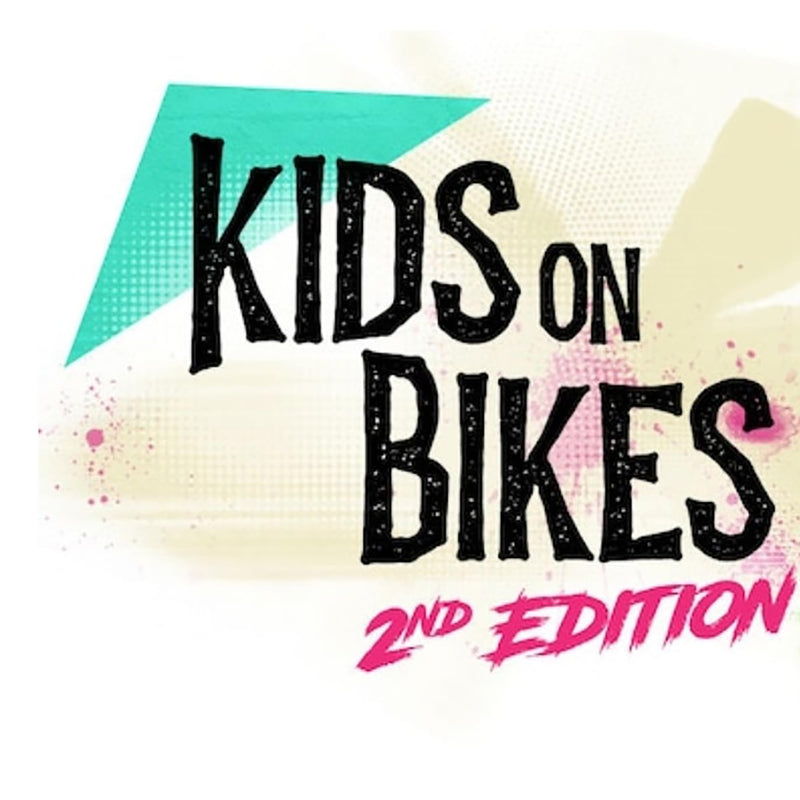 Renegade Game Studio: Kids on Bikes Core Rulebook 2nd Edition - RPG Softcover Book, Live & Let Ride, Tabletop Roleplaying Game, Aged 13+, 2-6 Players