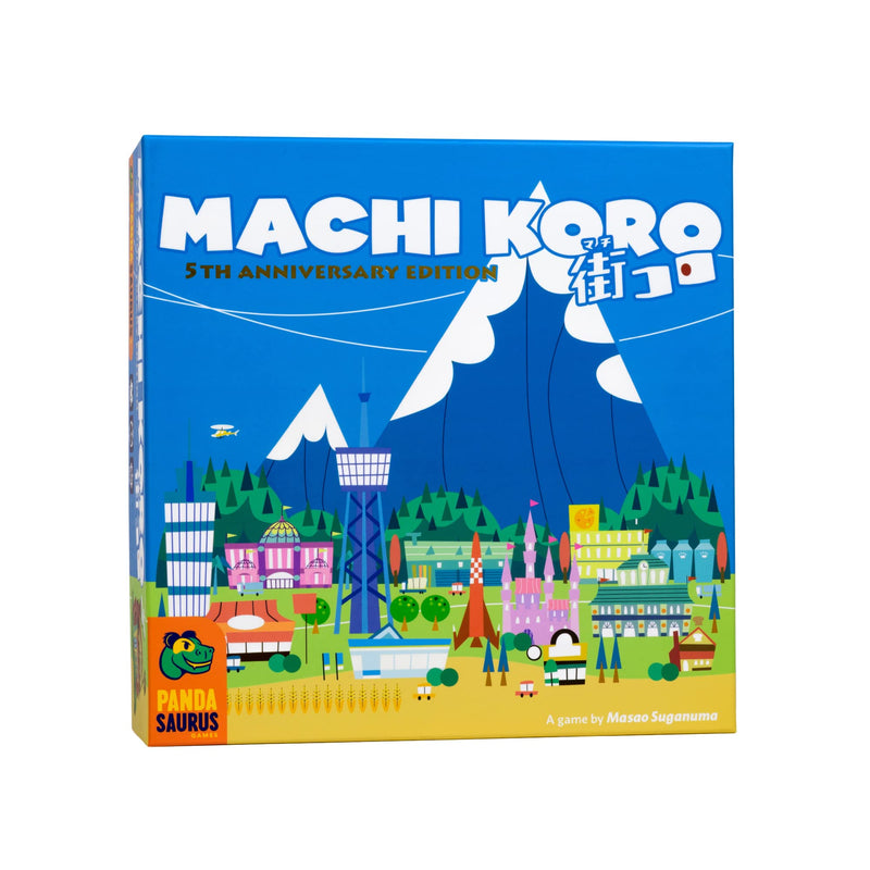 Pandasaurus Games Machi Koro - Family-Friendly Board Games - Adult Games for Game Night - Card Games for Adults, Teens & Kids (2-4 Players)