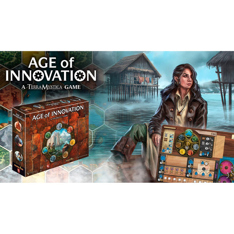 Age of Innovation A Terra Mystica Faction Strategy Board Game