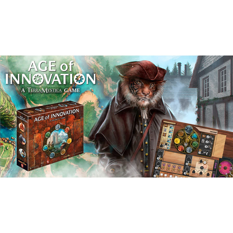 Age of Innovation A Terra Mystica Faction Strategy Board Game
