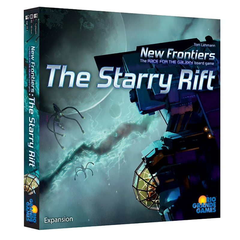 Rio Grande Games: New Frontiers Starry Rift - Expansion Board Game, The Race for The Galaxy Board Game, Ages 14+, 1-5 Players, 45-90 Min