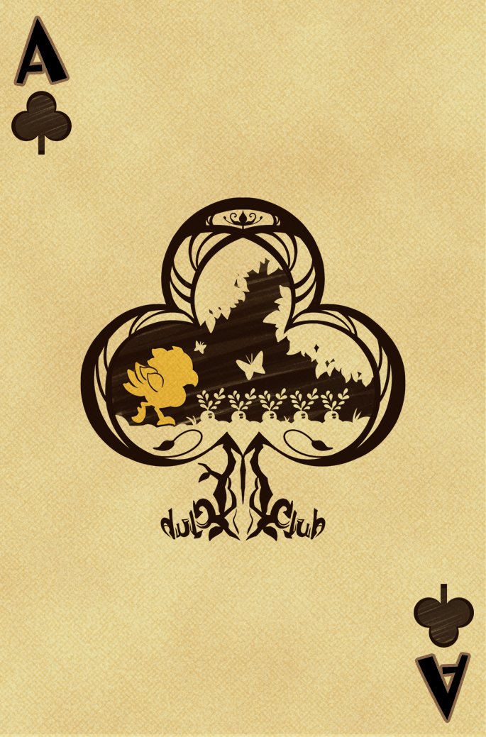 Final Fantasy Chocobo Playing Cards