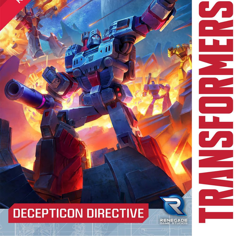 Renegade Game Studios: Transformers Roleplaying Game Deception Directive Sourcebook - Renegade Game Studio