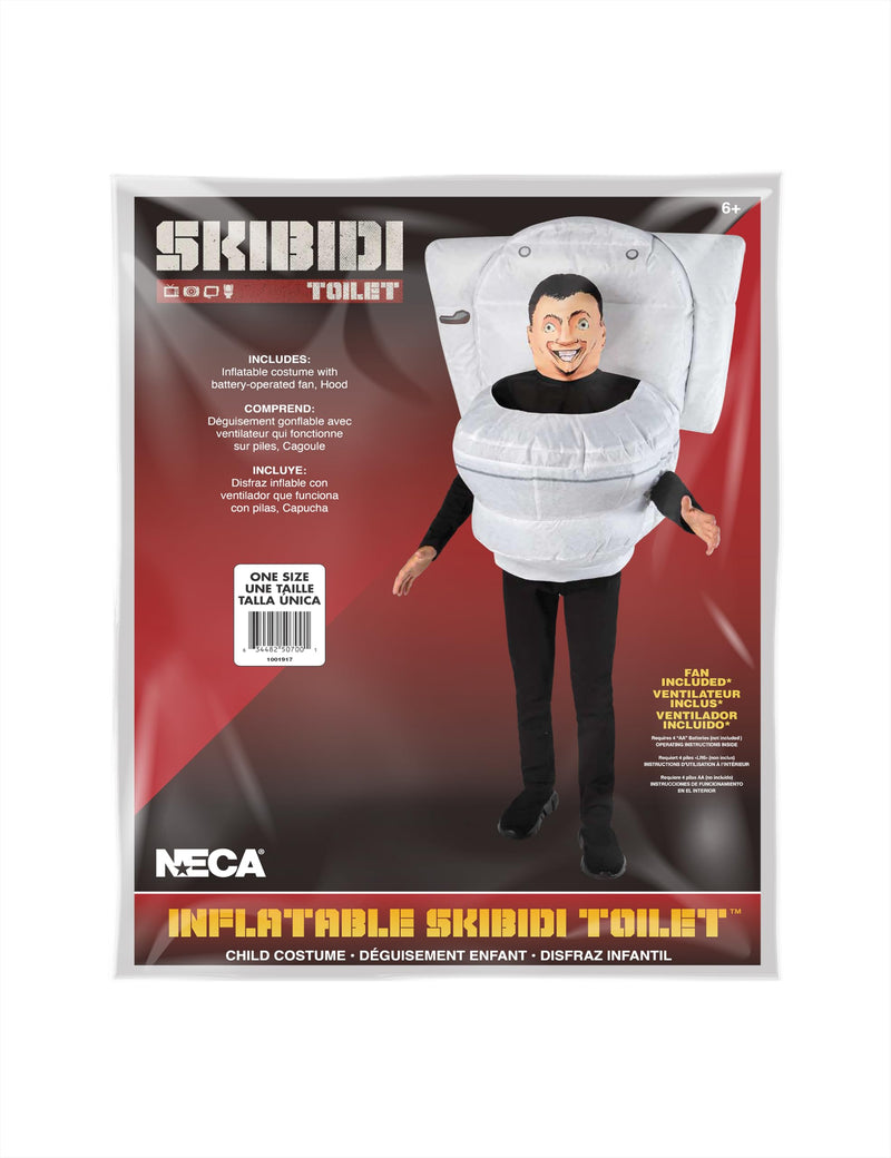 Skibidi Toilet Inflatable Costume for Kids