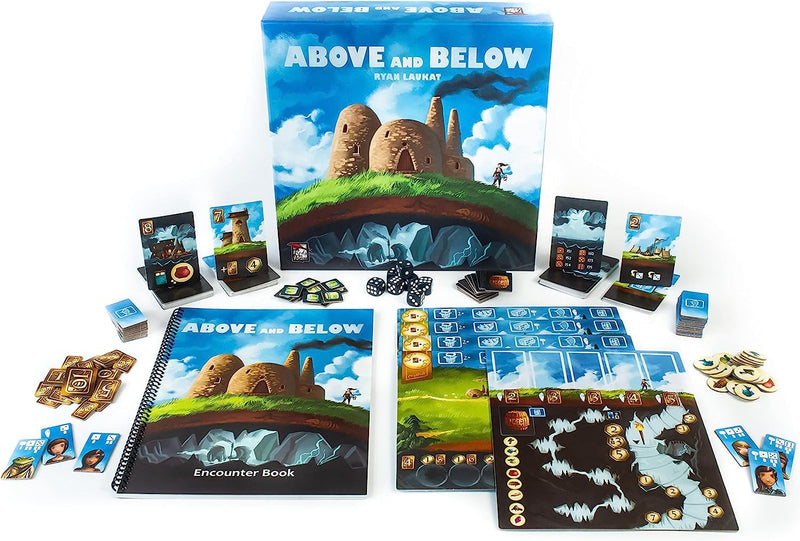 Red Raven Games Above and Below, Strategy Board Game