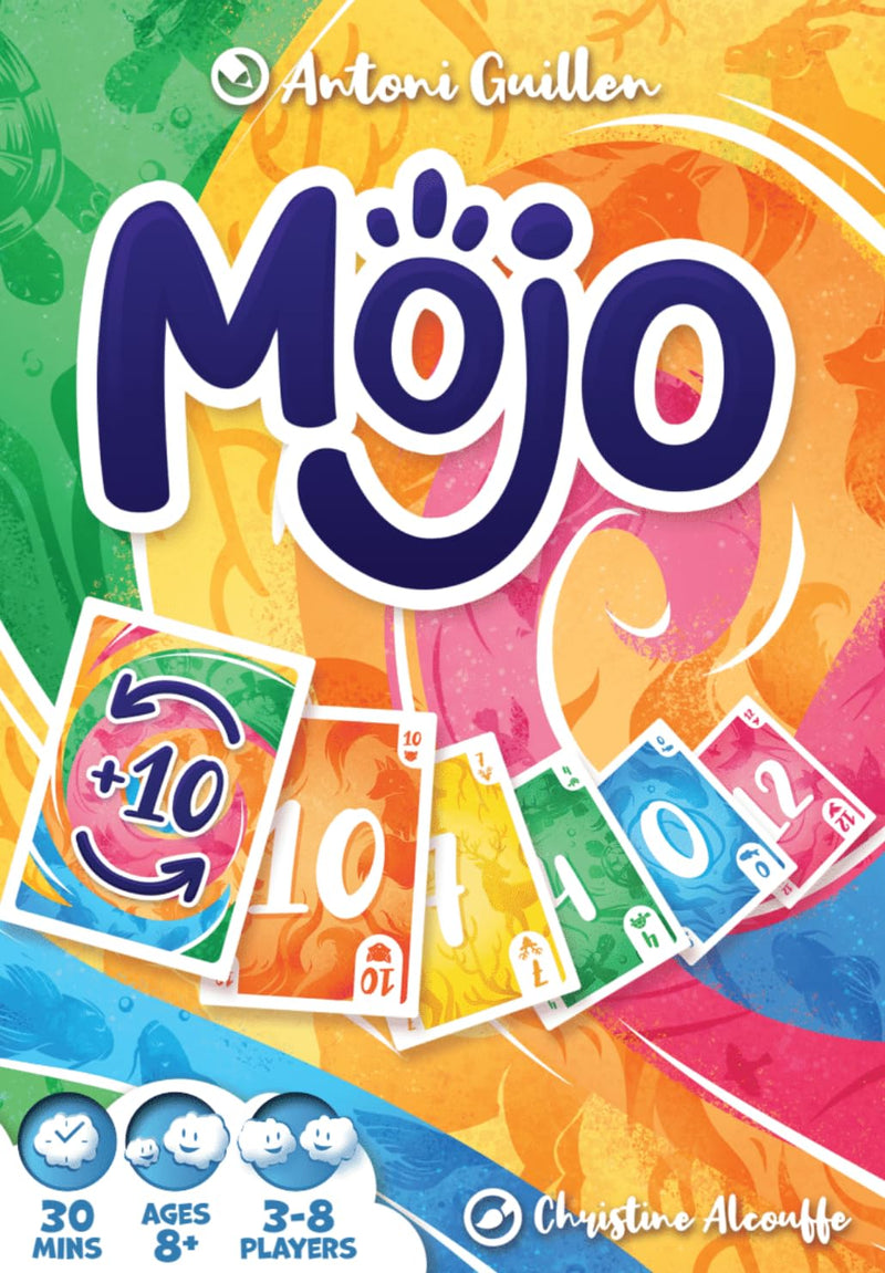 Mojo Card Game for 3 to 8 Players. Discard Your Cards to Have The Lowest Hand - 25th Century Games