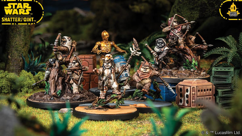 Atomic Mass Games Star Wars Shatterpoint Yub Nub Squad Pack - Tabletop Miniatures Game, Strategy Game for Kids and Adults, Ages 14+, 2 Players, 90 Minute Playtime, Made