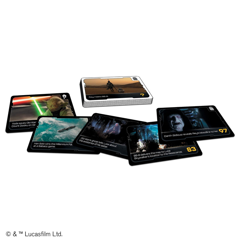 Zygomatic Timeline Twist Star Wars Edition - Arrange Iconic Movie Scenes! Cooperative Trivia Game, Fun Family Game for Kids and Adults, Ages 8+, 2-6 Players, 20 Minute Playtime, Made