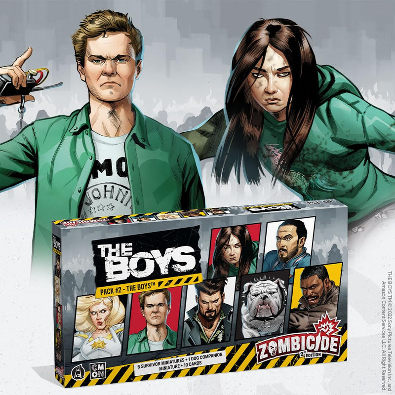 Zombicide The Boys Character Pack 