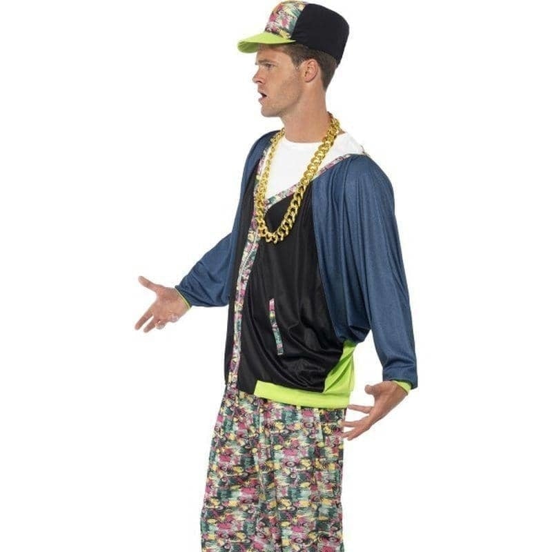 80s Hip Hop Costume Adult Vanilla Ice Track Suit_3