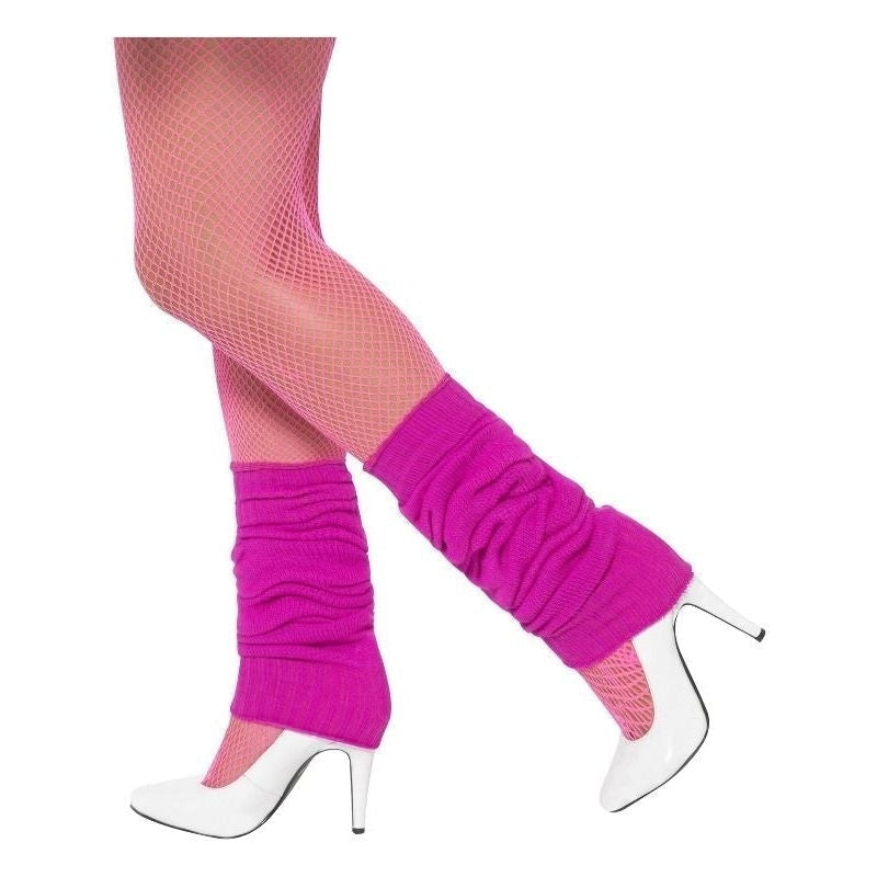 Size Chart 80s Legwarmers Adult Hot Pink