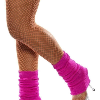 80s Legwarmers Adult Hot Pink_1