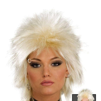 80s Rock Idol Blonde Wigs Unisex_1