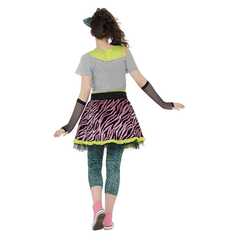 80s Wild Child Costume Multi-Coloured Teen_2