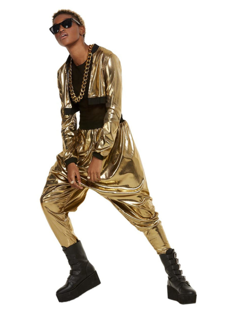 80s Hammer Time Costume Adult Gold