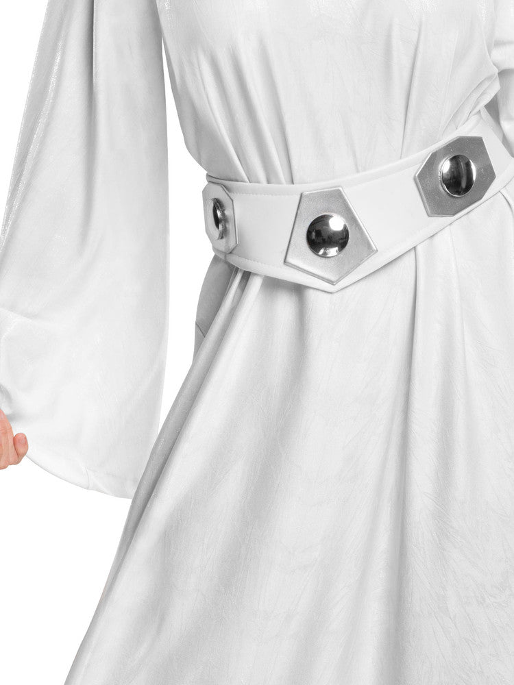 Princess Leia Womens Star Wars Deluxe Costume 3 rub-810357S MAD Fancy Dress