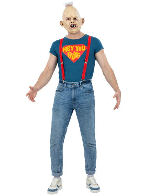 The Goonies Sloth Costume Top Braces Hat Mask