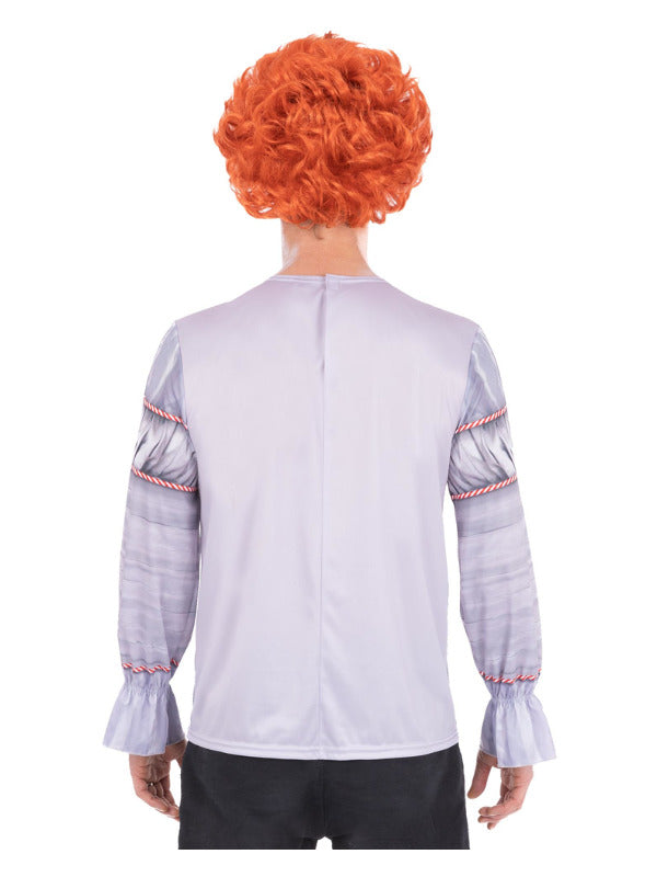 IT Movie Pennywise Top Clown Costume 2017 Movie Adult
