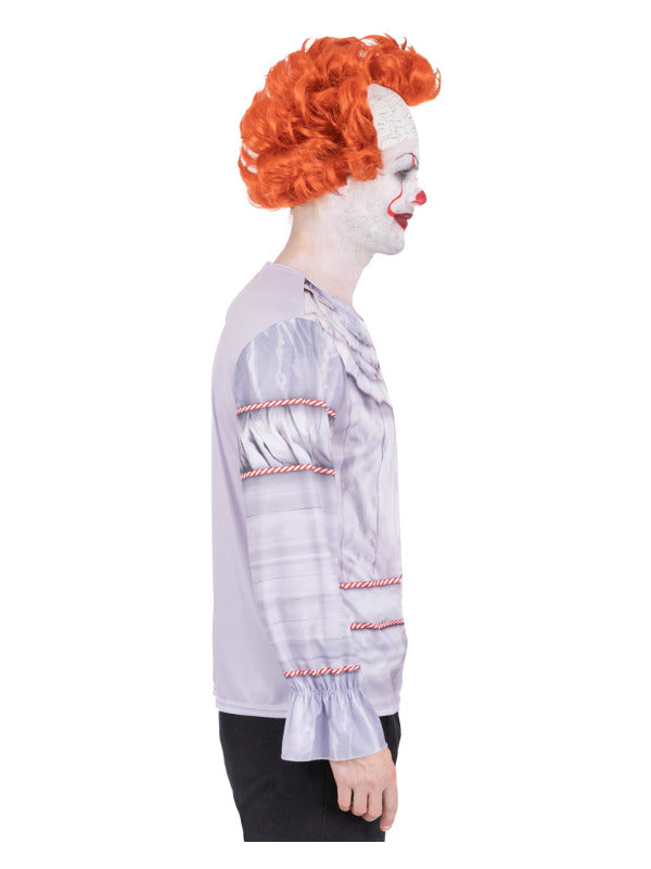 IT Movie Pennywise Top Clown Costume 2017 Movie Adult