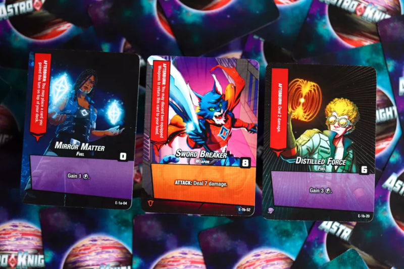 Astro Knights Eternity - Sci-Fi Cooperative Deck-Building Game by Indie Boards & Cards