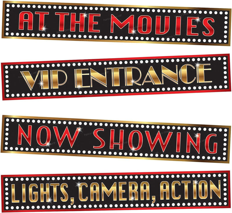 At The Movies Street Signs Multi Party Goods Unisex