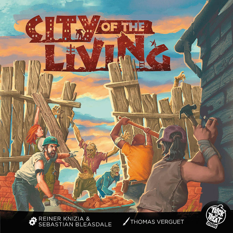 City of The Living by Trick Or Treat Studios, Strategy Board Game, for 2 to 4 Players and Ages 14+