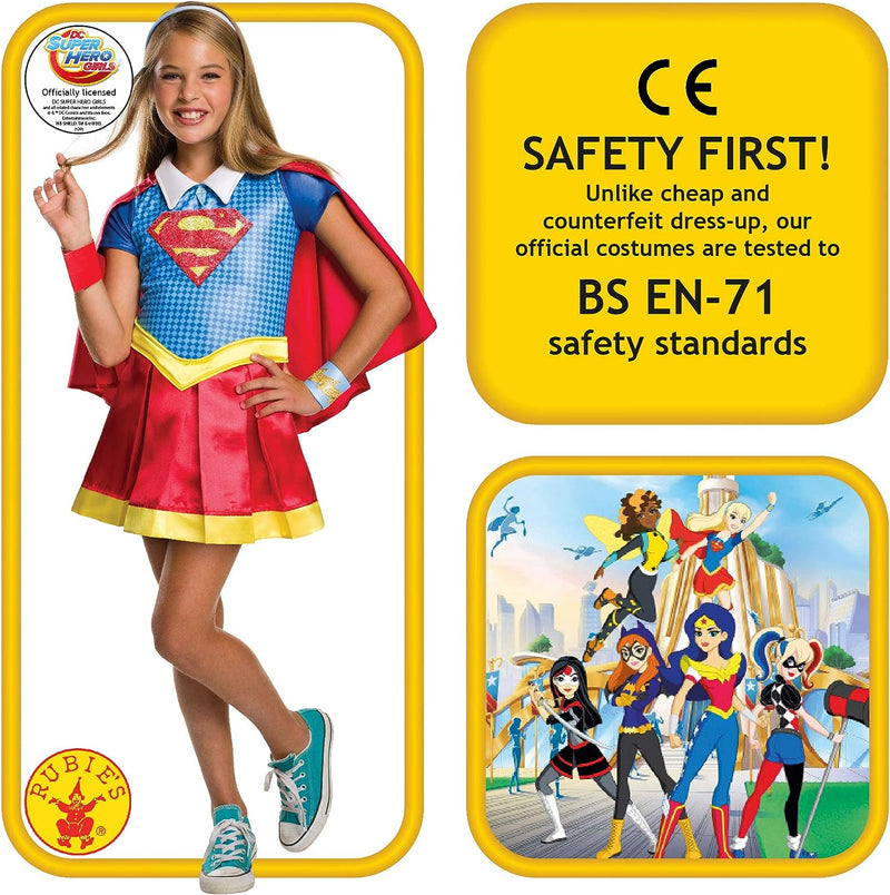 Supergirl Costume Kids DC Superhero Girls Deluxe