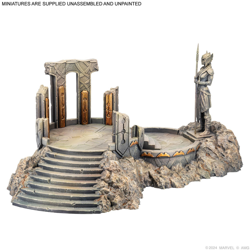 Atomic Mass Games Marvel: Crisis Protocol Asgardian Shrine Terrain Pack - Bring Asgard&