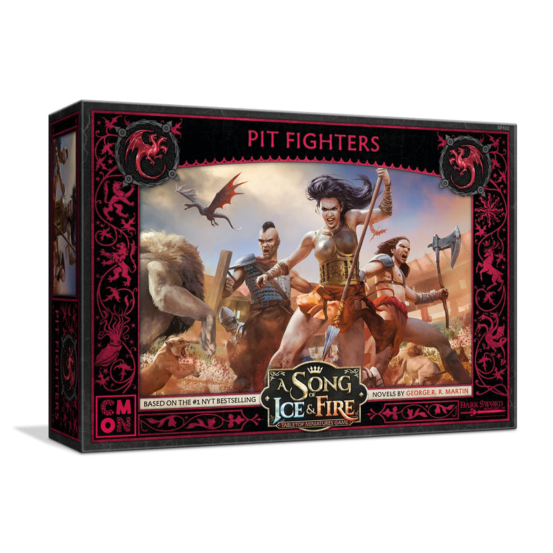 A Song of Ice and Fire Tabletop Miniatures Game Pit Fighters Unit Box - Add Fearless Warriors to Your Battles! Strategy Game for Adults, Ages 14+, 2+ Players, 45-60 Minute Playtime, Made by CMON