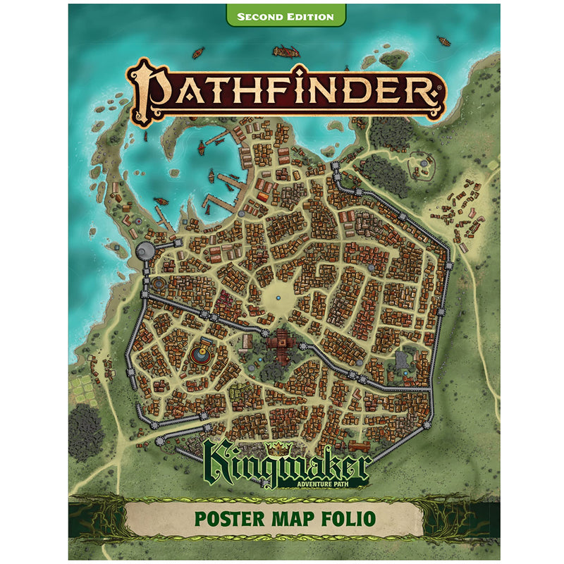 Pathfinder Kingmaker Poster Map Folio