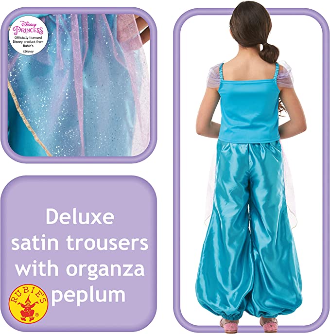 Gem Princess Jasmine Aladdin Costume for Girls