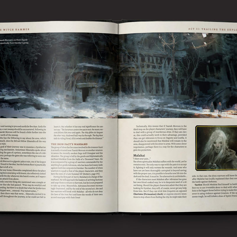 Free League Publishing: Ruins of Symbaroum 5E - Throne of Thorns 1 -Hardcover RPG Supplemental Book, 2 Full Length Adventures for Characters Level 7-9