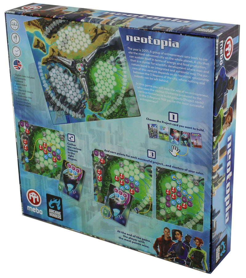 Neotopia by Arcane Wonders, Strategy Board Game