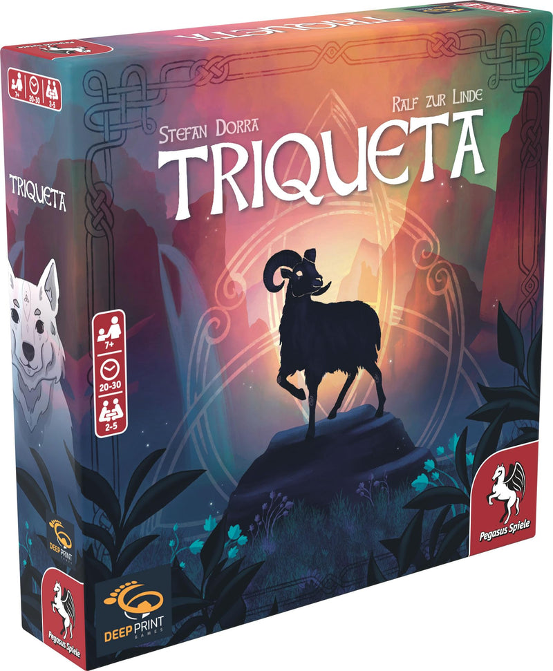 Pegasus Spiele 57820E Triqueta 2nd (English Edition) (Deep Print Games)