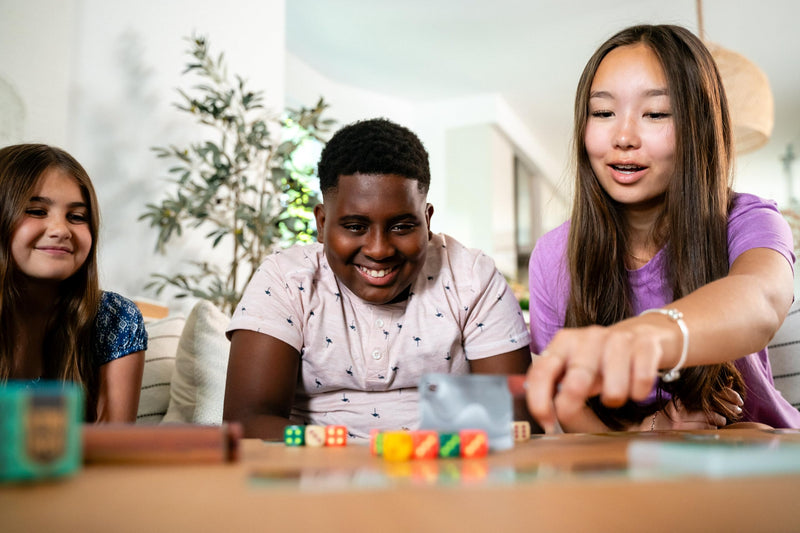 KTBG Diced Veggies Family Friendly Dice Slicing Game for Deliciously Healthy Fun, for 2-4 Players and Ages 6 and Up