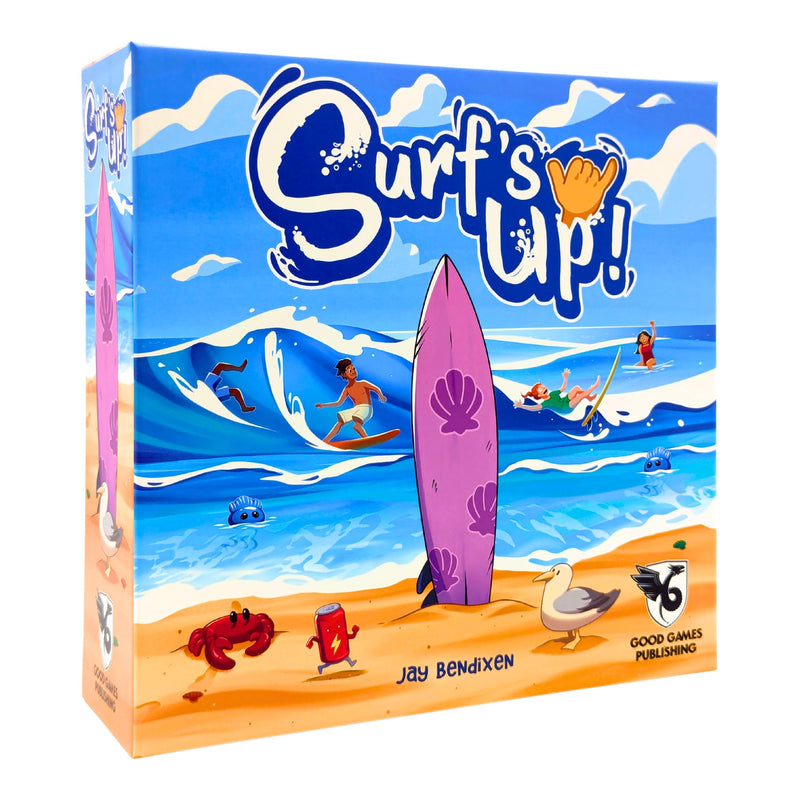 Surfs Up by Good Games Publishing, Strategy Board Game, for 2 to 6 Players and Ages 14+