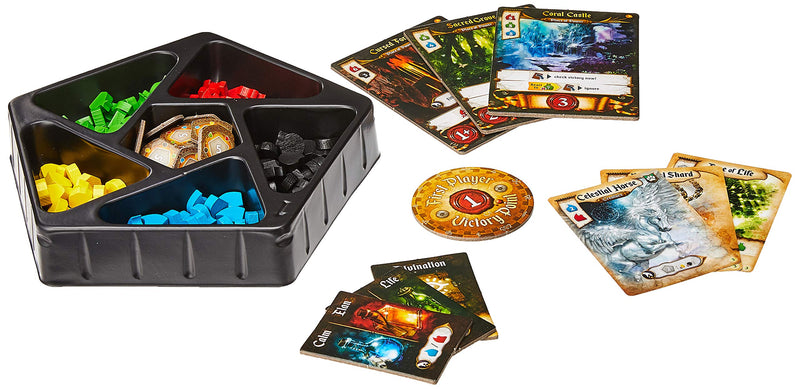 Res Arcana Board Game - The Enchanting World of Mages and Magic! Fantasy Adventure Game, Strategy Game for Kids & Adults, Ages 14+, 2-4 Players, 30-60 Min Playtime, Made by Sand Castle Games