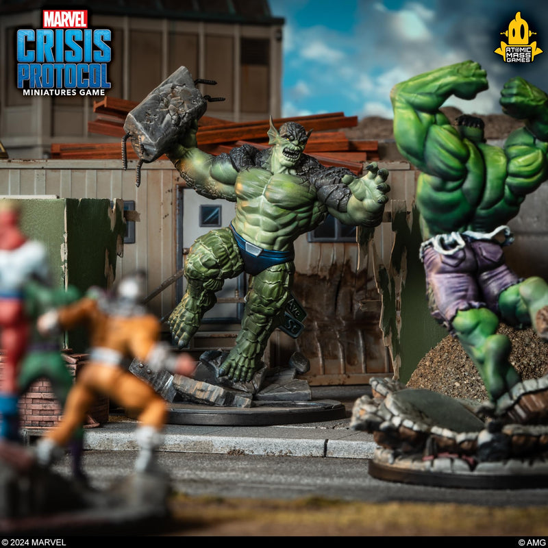 Atomic Mass Games Marvel: Crisis Protocol Abomination & Wrecking Crew Character Pack - Criminal Syndicate Expansion, Tabletop Superhero Game, Ages 14+, 2 Players, 90 Minute Playtime, Made