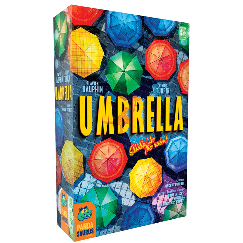 Pandasaurus Games Umbrella Board Game - A Vibrant New York City Strategy Game, Fun, Challenging Family Game for Kids & Adults, Ages 8+, 1-4 Players, 30 Min Playtime, Made by Pandasaurus Games