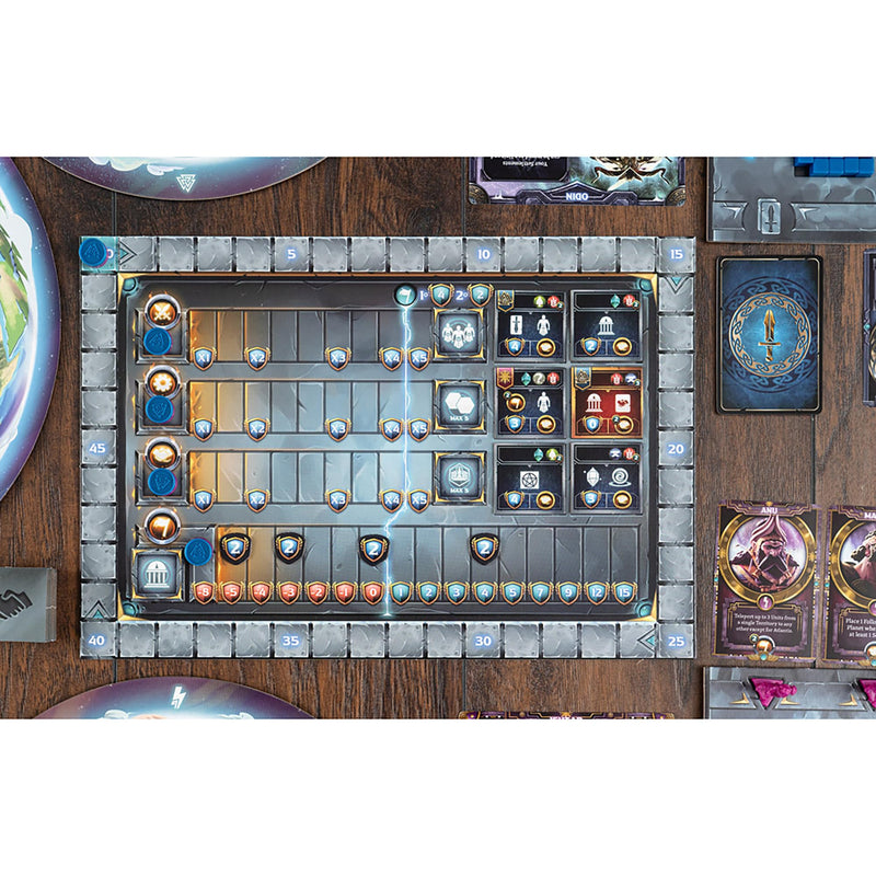 Capstone Games: Anunnaki: Dawn of The Gods - Strategy Board Game, Develop Your Alien Civilization Among Ancient Tribes & Gods, Ages 14+, 1-4 Player