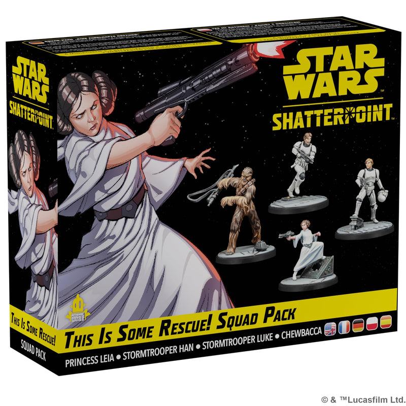 Atomic Mass Games Star Wars Shatterpoint This is Some Rescue! Squad Pack - Tabletop Miniatures Game, Strategy Game for Kids and Adults, Ages 14+, 2 Players, 90 Minute Playtime