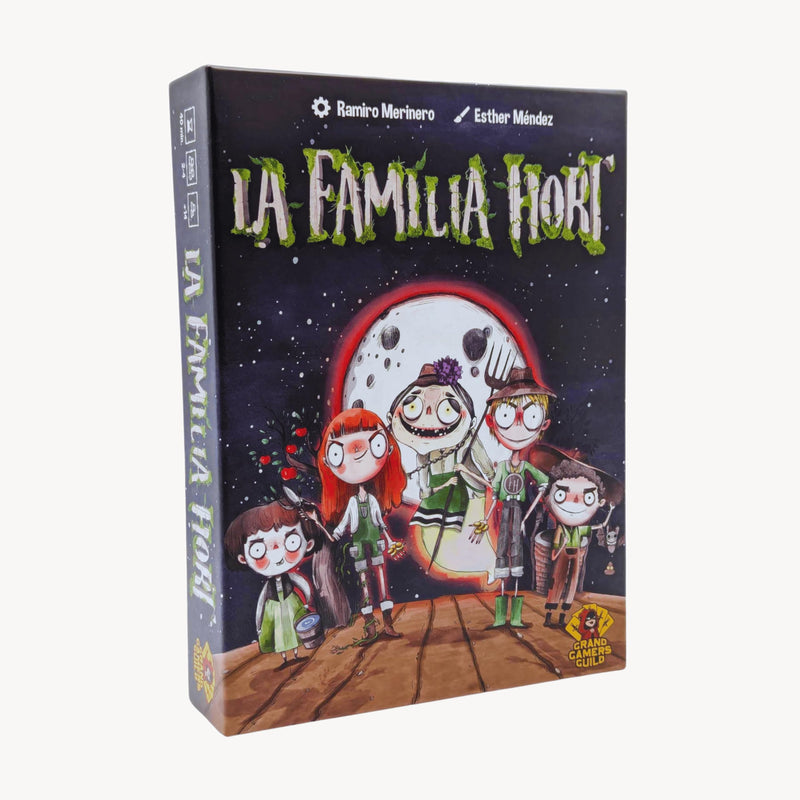 La Familia Hort, Strategy Board Game, for 2 to 4 Players and Ages 14+, Grand Gamers Guild